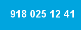 918 025 12 41